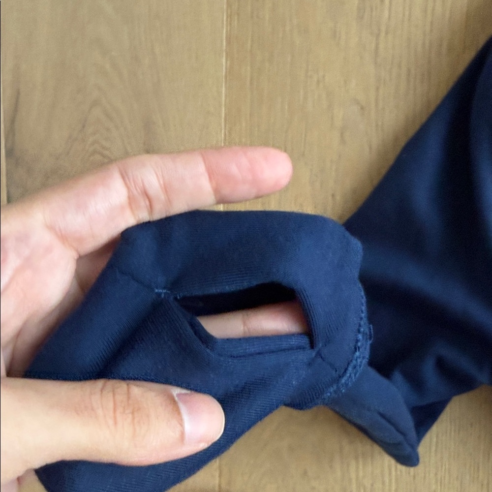 NWT: Blue Pullover with Zipper - Picture 8 of 8